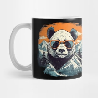 Panda bear in mountain Mug